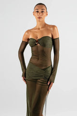 Robe Lola Matcha